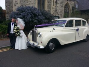 Rolls Royce Corniche Convertible Wedding Car
