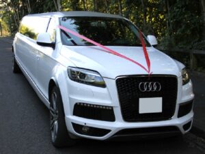 audi stretched limo hire-2
