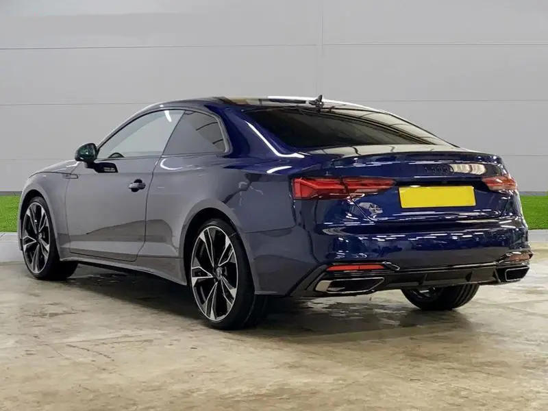 The Audi A5 as a premium chauffeur hire car.