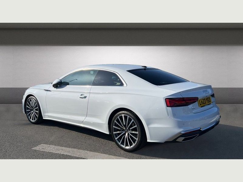 Audi A5 sports cars ready for hire for any occasion.