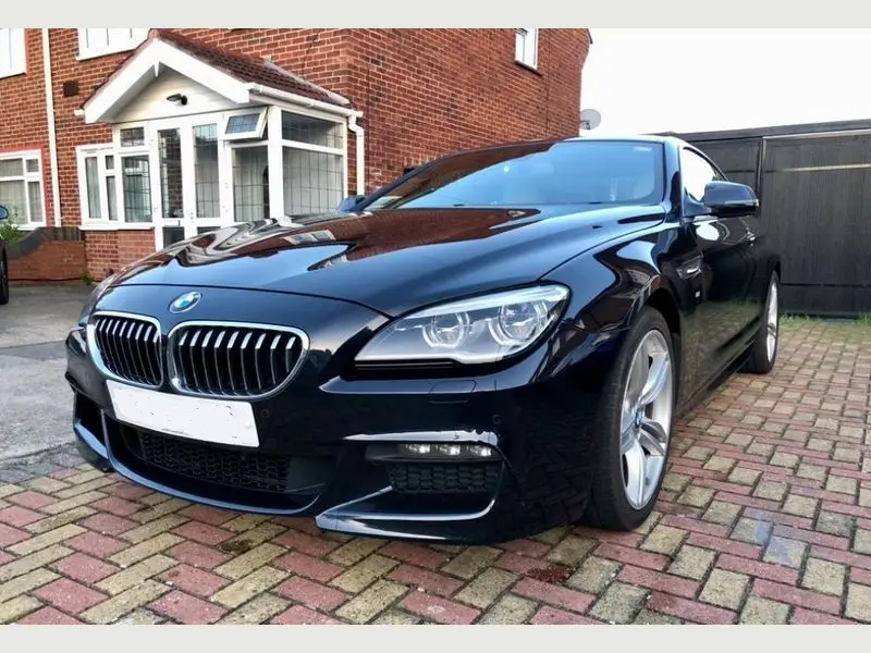 The BMW 6 Series as a dynamic sports car, ready for the open road.