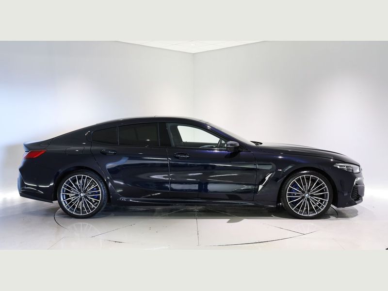 A sleek BMW 8 Series Sportscar