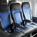 Boeing 737-500 VIP comfortable blue seats