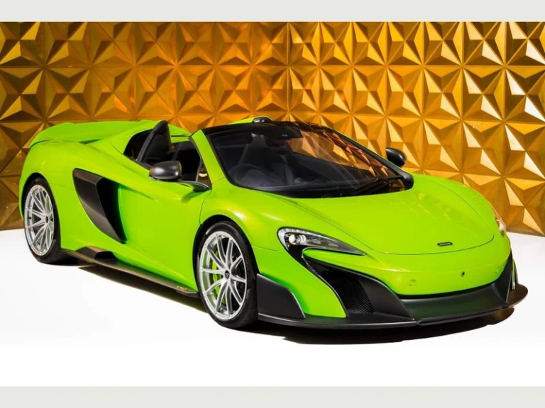 Chauffeur Driven Mclaren 650S