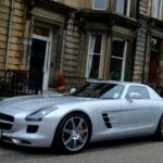 Chauffeured Mercedes SLS Hire 5