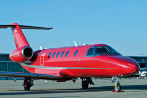 Citation CJ4 Red Exterior