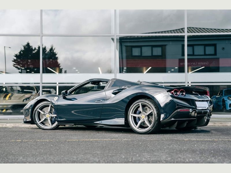 Fleet of Ferrari F8 Spider cars for hire
