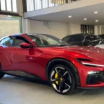 Ferrari Purosangue car to hire