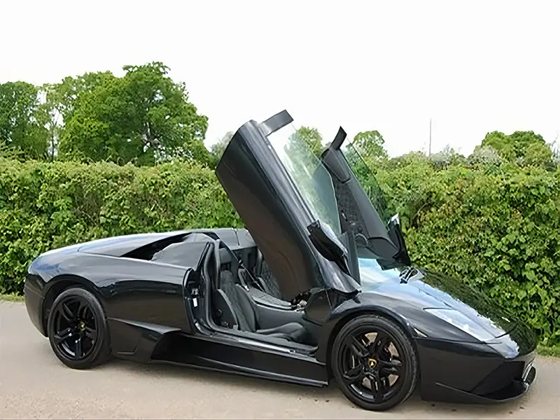Stunning yellow Lamborghini Murcielago for luxury hire in Newcastle