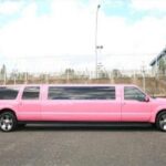 Pink Ford Excursion Limo