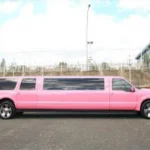 Pink Ford Excursion Limo