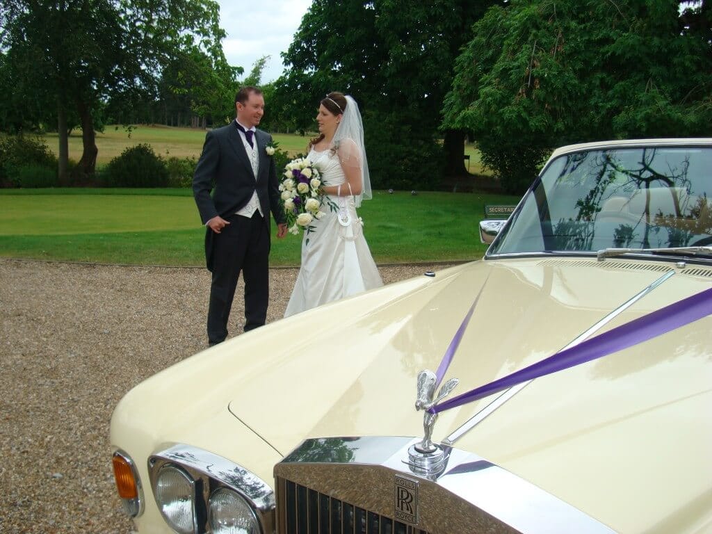 Rolls Royce Corniche Convertible Wedding Car Rental