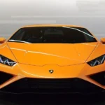 Yellow Lamborghini Huracan