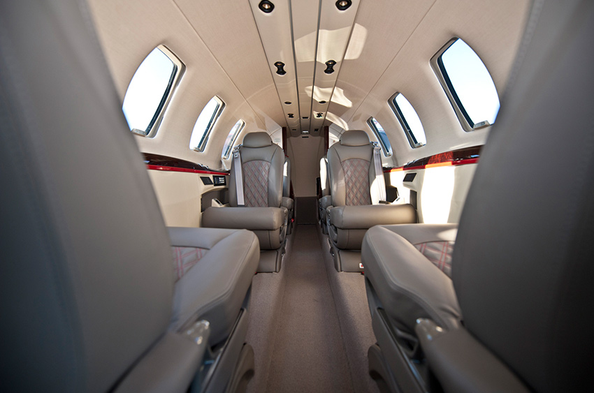 citation CJ4 Interior