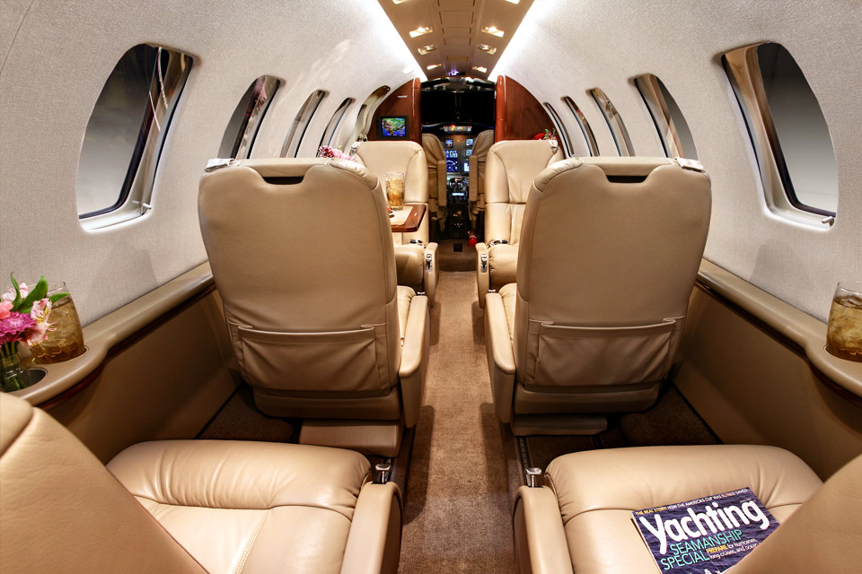 citation cj2 interior